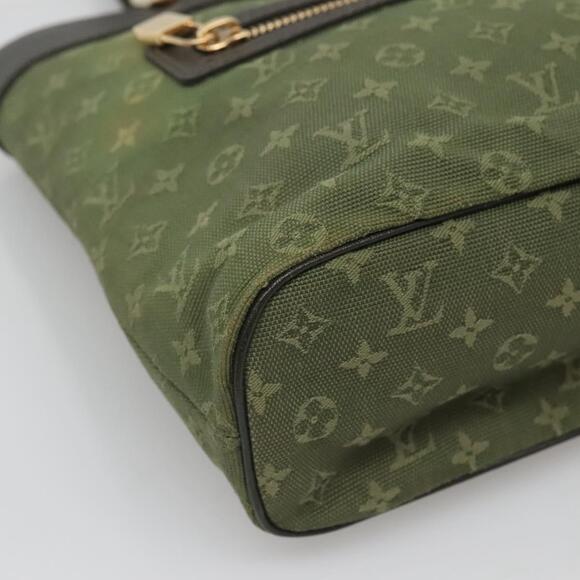LOUIS VUITTON Monogram Mini Lucille PM Hand Bag Tst Khaki M92682 - Picture 14 of 16